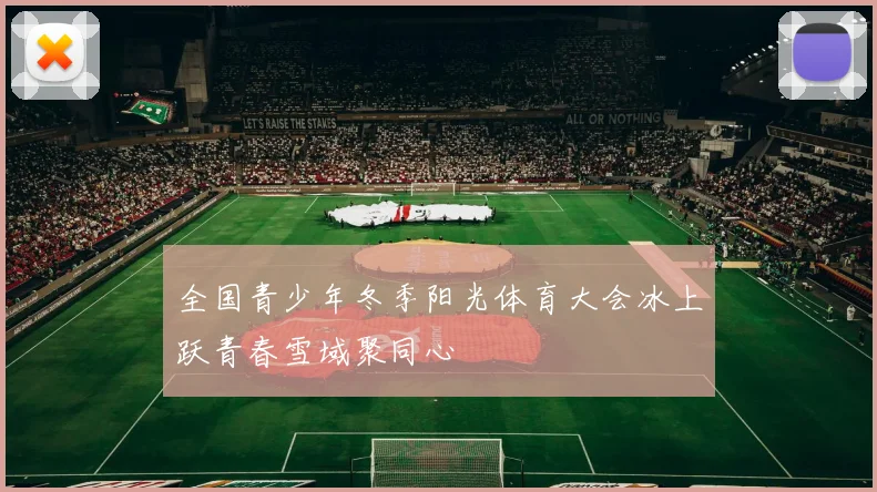 全国青少年冬季阳光体育大会冰上跃青春雪域聚同心