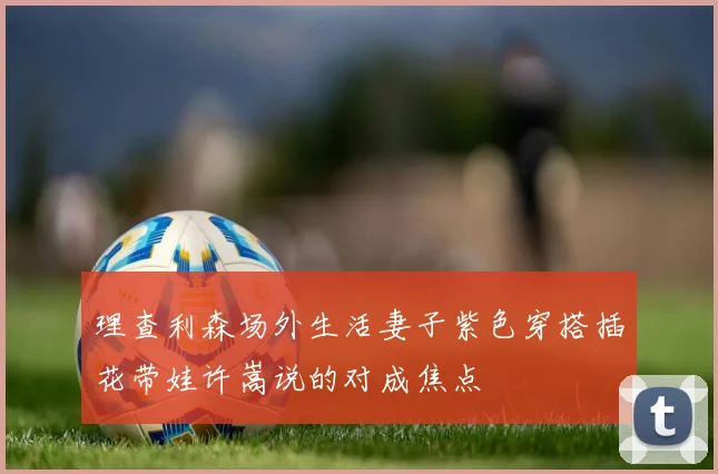 理查利森场外生活妻子紫色穿搭插花带娃许嵩说的对成焦点